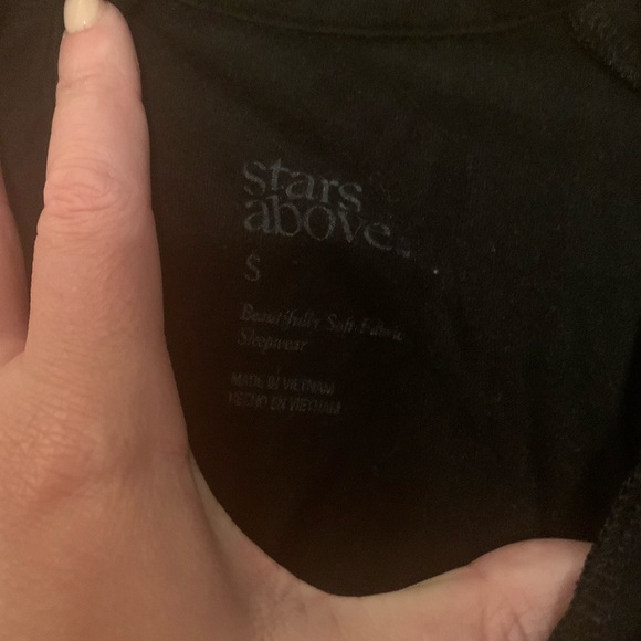 Black long sleeve nightgown - Picture 4 of 4